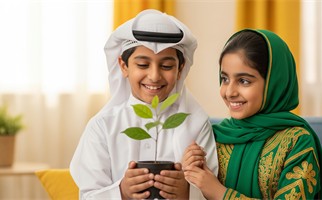 غصنٌ أخضر لرعاية الأيتام